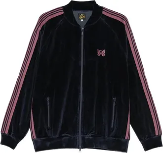 Needles Velvet Logo-embroidered Jacket