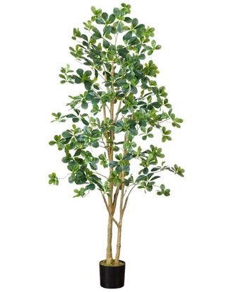 Nearly Natural 6Ft Artificial Black Olive Tree