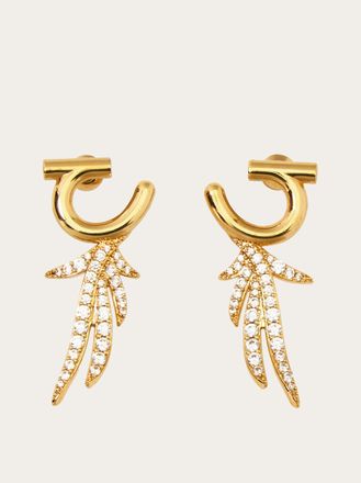 Ferragamo Women Earrings with crystals Gold