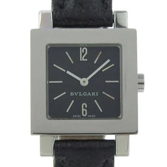 Bulgari Pre-owned Vintage Horloge - Dames - Vintage Horloges - Zwart - ONE Size - Vintage