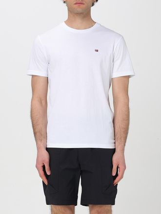 Napapijri T-shirt basic in cotone con mini logo Napapijri