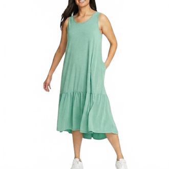 Eddie Bauer Departure Sleeveless Midi Dress - Plus In Dusty Loden