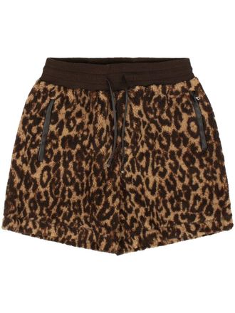 Amiri Bermuda con stampa - Marrone