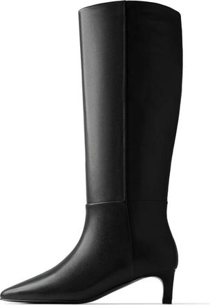L37 Easy To Achieve Boots - Dames - Laarzen met Hak - Zwart - 37 EU - Leer - Schoenen