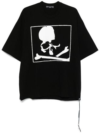 Mastermind Japan blurred skull T-shirt - Black