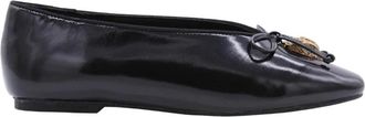 Kurt Geiger Ponche Ballerinas - Dames - Ballerinas - Zwart - 39 EU - Leer - Schoenen