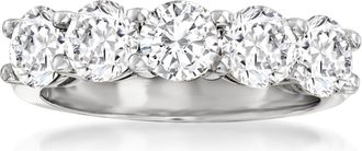 Ross-Simons Diamond 5-Stone Ring in 14kt White Gold