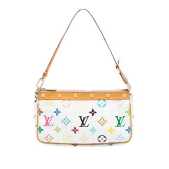 Louis Vuitton Pre-owned Shoulder Bags, female, White, Size: ONE SIZE Pre-owned Vintage Shoulder Bag