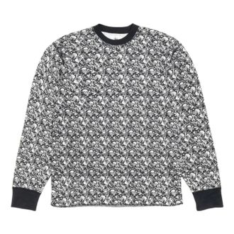 St&uuml;ssy Pigment Dyed LS Thermal Bones 1140396-BONE