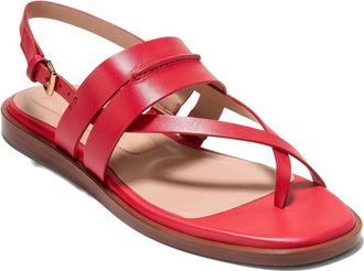 Cole Haan Go-To Estella Flat Leather Thong Sandal