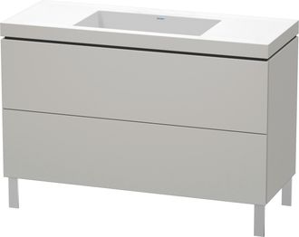 Duravit Duravit - Mueble De Ba&ntilde;o L-cube Wt Vero Air 698x1200x480mm Sin Orificio Para Grifer&iacute;a De Hormig&oacute;n