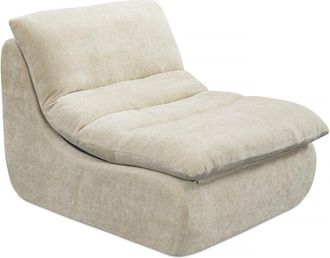 Habitat et Jardin Sill&oacute;n De Tela Texturizada <> - 81 X 96 X 75 Cm - Beige
