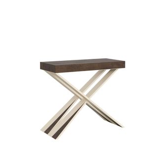 Itamoby Tavolo Consolle brescia Allungabile In Legno Per Sala Da Pranzo -allungabile Fino A 300 Cm / Noce