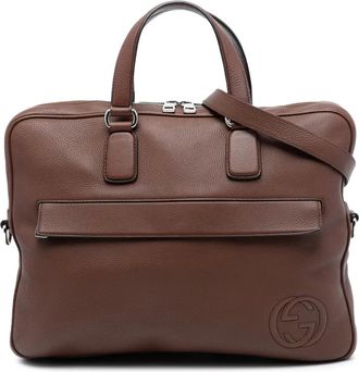 Gucci Portadocumenti Soho in pelle 2016-2025 - Marrone