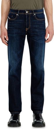 Diesel Regular Jeans Regular Waist 2023 D-Finitive, Dark blue, Button fly