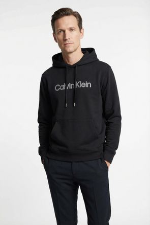 Calvin Klein Kapuzensweatshirt CALVIN KLEIN LS EU 350TERRYHOODIE, Herren, Gr. XXL, schwarz, Sweatware, Obermaterial: 100% Baumwolle, unifarben, regular fit normal,