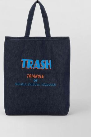 Needles denim shoulder bag