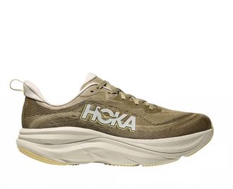Hoka One One Mens Skyflow Running Shoes In Wild Mushroom/grassland