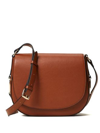 Twin-Set Oval T-buckle shoulder bag - Brown
