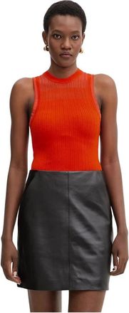 Patrizia Pepe Donna, Top, Arancione, M, new