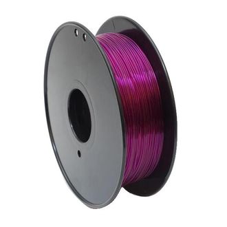 OEM Filamento Para Impresora 3d, Tpu Flexible, De Alta Calidad, Color Morado Transparente