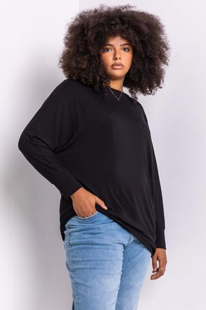 Roman Crew Neck Long Sleeve Top