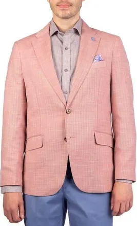 Tailorbyrd Dobby Sport Coat in Sunwashed Red at Nordstrom Rack, Size 48
