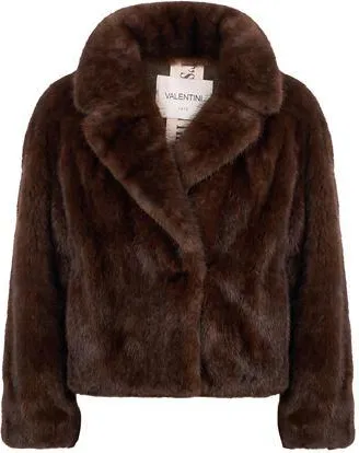 VALENTINI ROPA DE ABRIGO - Borreguito y pelo ecol&oacute;gico en YOOX.COM