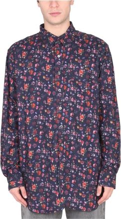 Engineered Garments Classic Collar Button Clo - Heren - Casual Overhemden - Veelkleurig - L - Overhemden