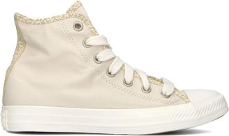 Converse Beige Canvas High Top Sneakers - Dames - Sneakers - Beige - 37 1/2 EU - Schoenen