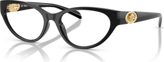 Versace 54mm Cat Eye optical glasses in Black at Nordstrom