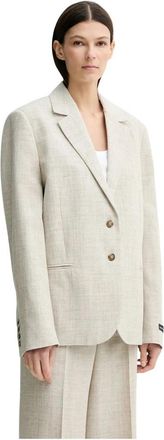 Birgitte Herskind Matteo Blazer - Dames - Blazers - Beige - M - Polyester - Jassen