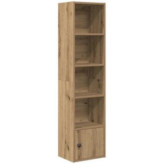 vidaXL Bookcase Artisan Oak 31x24x127 cm Engineered Wood Vidaxl