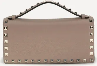 Valentino Garavani Portafogli con catena Rockstud Woman UNI