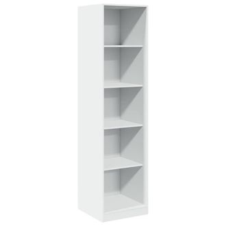 Berkfield Home Wardrobe White 50x50x200 cm Engineered Wood | Size: 50 x 50 x 200 cm
