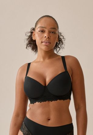 Naturana Schalen-BH NATURANA The Friday, Damen, Gr. 100, Cup C, schwarz, Obermaterial: 89% Polyamid, 11% Elasthan. Cups: 85% Polyamid, 15% Elasthan. Futter: 92