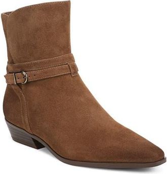 Naturalizer Boden Bootie in Smoked Maple Suede at Nordstrom, Size 7.5