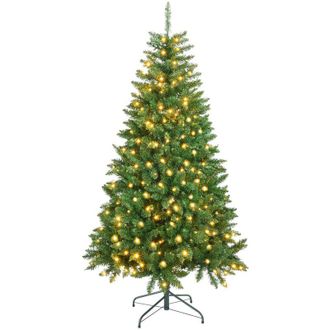 Mobili Rebecca Rebecca Mobili &Aacute;rbol De Navidad Abeto Artificial 210 Cm De Grosor Verde 1050 Ramas Y 400 Luces Led