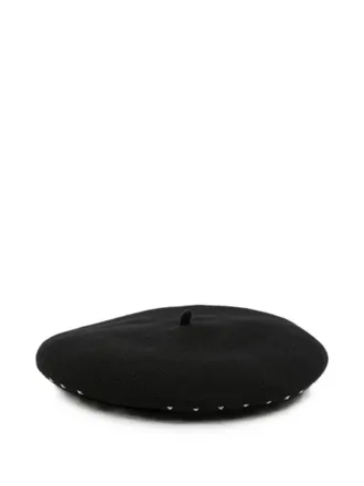 Emporio Armani Cappello basco in lana con logo Emporio Armani