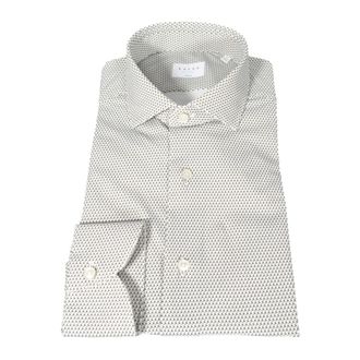 Xacus Slim Fit Actief Overhemd Groen Microfantasia - Heren - Casual Overhemden - Groen - 2XL - Overhemden
