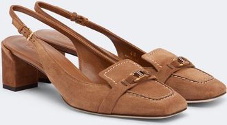 Tod's Salones destalonados T Timeless de ante