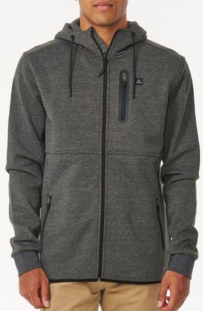 Rip Curl Anti Series Departed Jacket in Heather Grey at Nordstrom, Size Medium