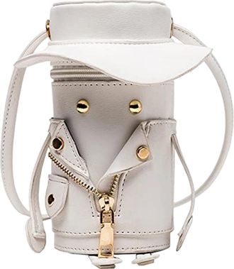 Generic Leather Bucket Bags for Women - Small Cute Handbags and Purses, PU Leather Fashionable Shoulder Bag | For Women Girls Travel Sports Camping Evening We