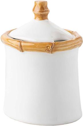Juliska Ceramic Sugar Bowl & Lid in Bamboo Natural at Nordstrom