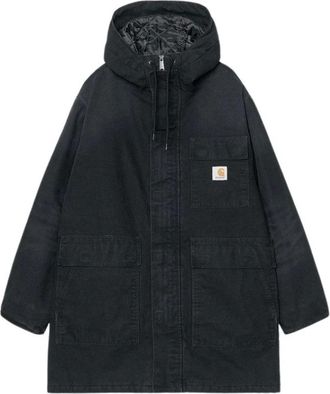 Carhartt Work in Progress Boreal Parka - - Coats - Uomo - Nero - S
