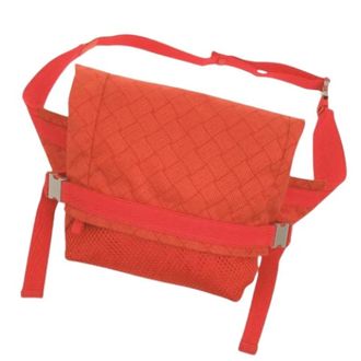 Bottega Veneta Pre-owned Sling Bag - Dames - Pre-owned - Rood - Maat: ONE Size Nylon