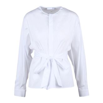 Douuod Dames, Blouses & Shirts, Wit, Maat: L Katoen