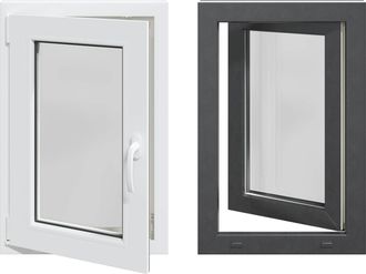 vidaXL Color Interno De Ventana De S&oacute;tano Blanco Risor 50 X 75 Cm Vidaxl