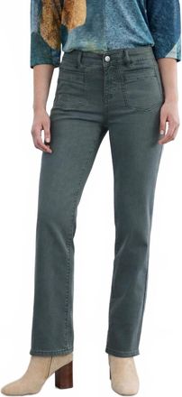 FDJ Christina Straight Leg Jean In Spruce