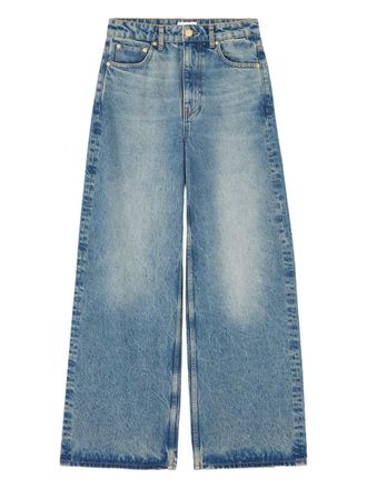 Ganni faded jeans - Blue